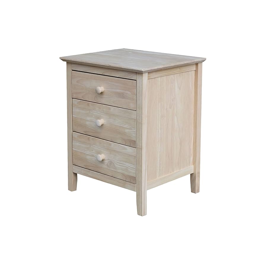 Amazon.com: IC International Concepts Bedroom Nightstand